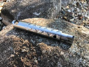 Sharks Tooth Pattern Bolt Fluting
