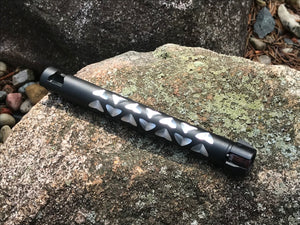 Sharks Tooth Pattern Bolt Fluting